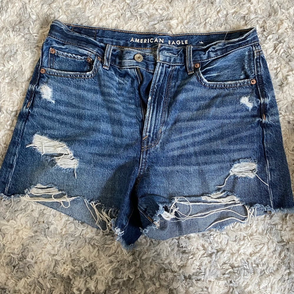 American eagle 90s boyfriend jean shorts